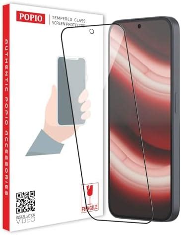 POPIO Military-Grade Gorilla Tempered Glass Compatible For Nothing ...