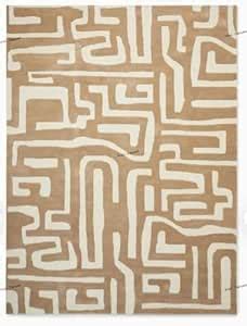 Buy Anzi Carpet Hand Tufted Rectangular Carpet Nz Wool With Silk ...