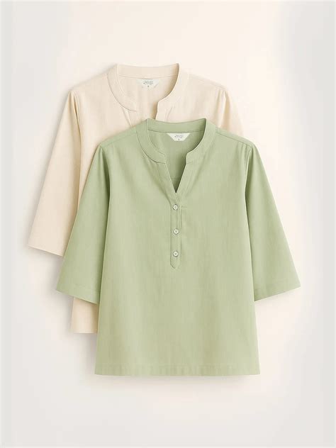 Women Mint Green & Ecru Short Kurta