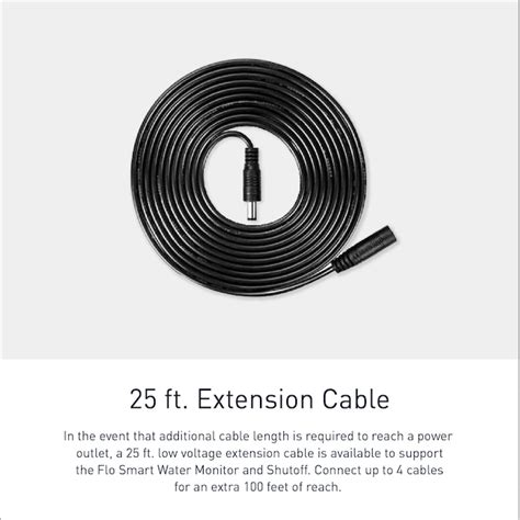 Moen Flo Smart Water Monitor Indoor Smart Water Leak Detector Extension ...