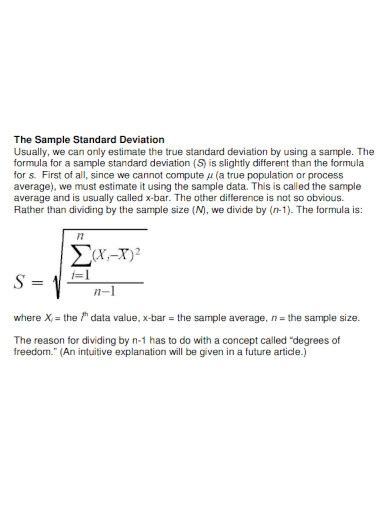 Standard Deviation Examples and Applications 的图像结果