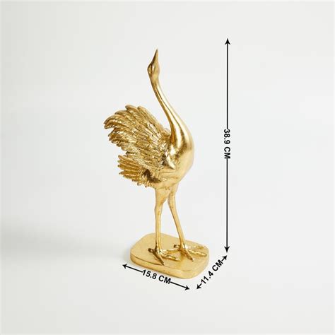 Buy Splendid Polyresin Swan Figurine from Home Centre at just INR 2799.0