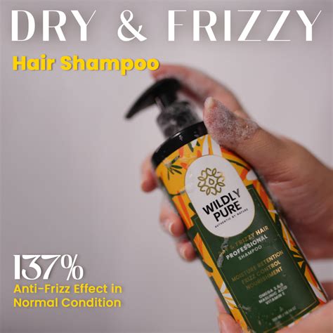 Free Spirit Anti Frizz Shampoo with Omega 3, 6, 9 for Nourishment & mo ...