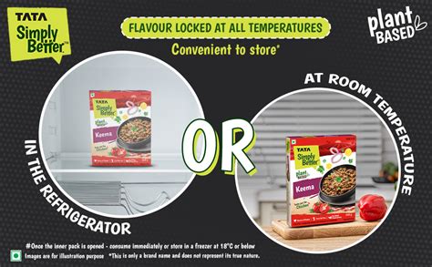 Tata Simply Better Plant-Based Keema, Tastes Just Like Chicken, Ready ...