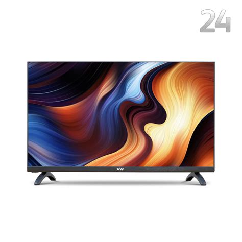 VW 60 cm (24 inches) Premium Series HD Ready LED TV VW24A (Black ...