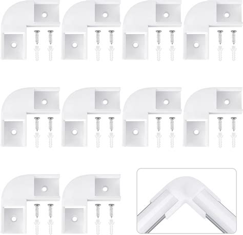 Hommand 90 Degrees Corner Connector 10 Pcs Led Profile Corner ...