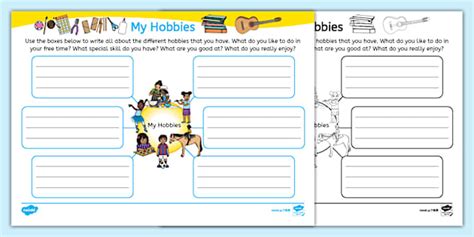 Different Hobbies for Kids Mind Map 的图像结果