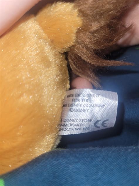 Found something on a Simba plush, what does it mean? : r/disney