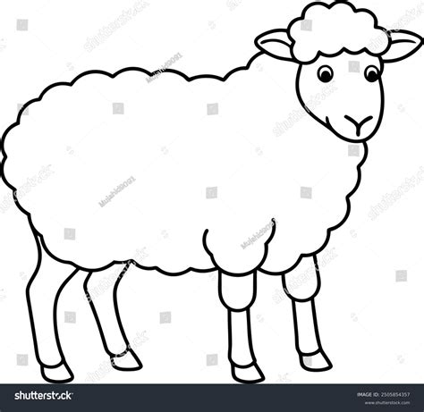 14,738 Sheep Outline Isolated Stock Vectors and Vector Art | Shutterstock