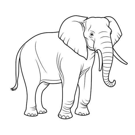 Elephant Color Sheets (Free & Printable)