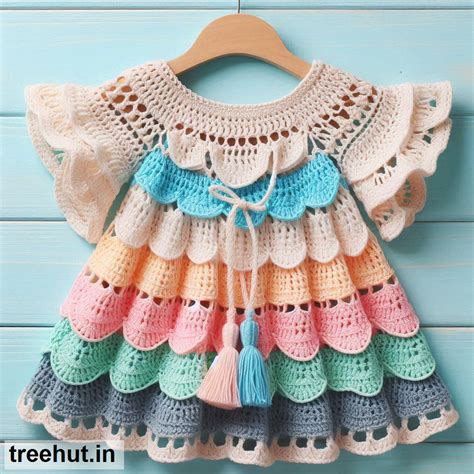 Beach theme Crochet Frock Ideas, Summer Crochet Ideas