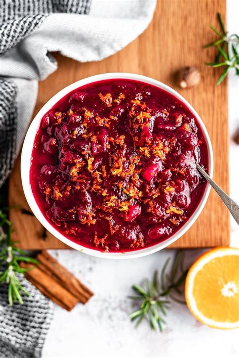 Cranberry sauce with orange – Artofit