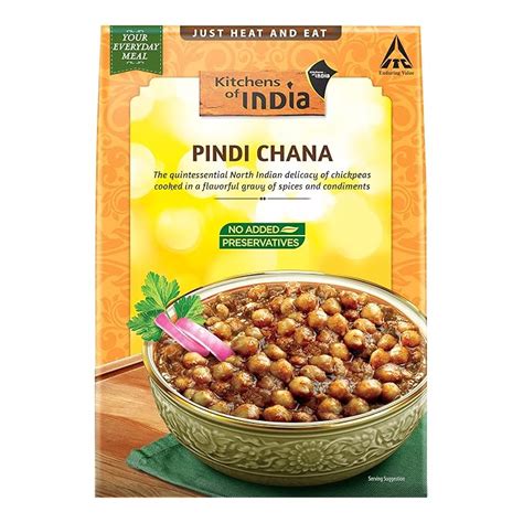 Kitchens of India Pindi Chana, ITC Ready to Eat Indian Dish, Just Heat ...