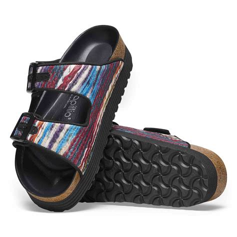 Buy Multi Multi/Multi Turquoise Arizona Platform Textile Online in ...