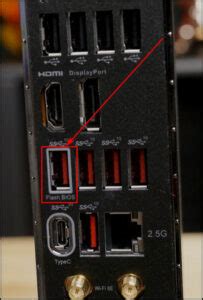 Image result for Case BIOS Flashback Button Connection