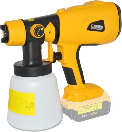 Amazon.com : IRONFACE HVLP Paint Sprayer Airless Spray Gun Cordless for ...