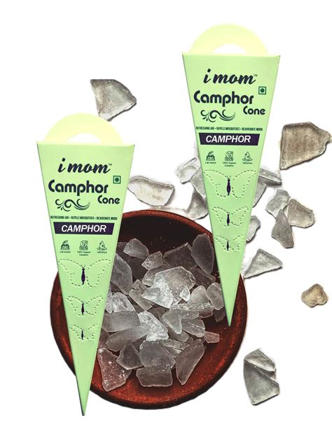imom Camphor Cone (Original): Room, Car, and Air Freshener | Mosquito ...