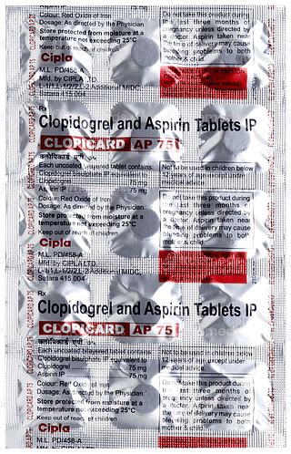Clopicard Ap 75 Tablet: Uses, Side Effects, Price & Substitutes