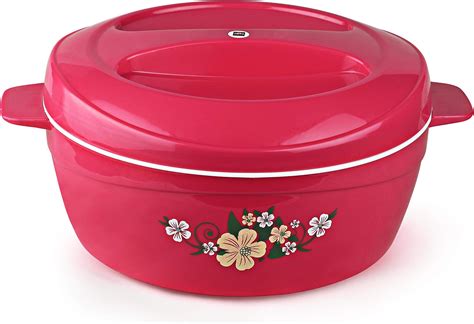 Buy MILTON Crisp DLX Insulated Inner Steel Casserole, Set of 3, (430 ml ...