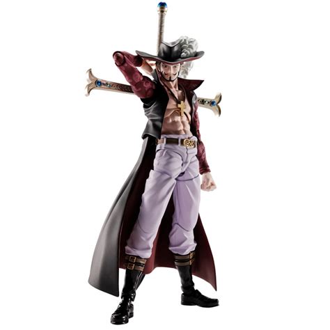 One Piece Dracule Mihawk Hawk-Eye S.H.Figuarts By Tamashii Nations ...
