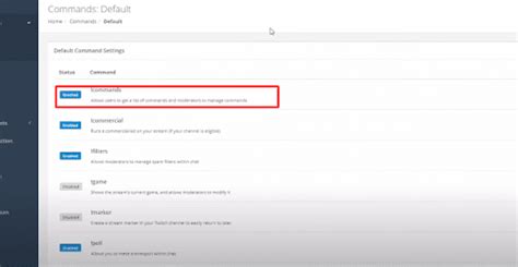 Image result for Nightbot Commands List