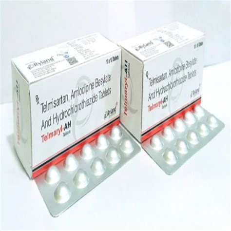 Telmaryl AH - Telmisartan Amlodipine Besylate And Hydrochlorothiazide ...