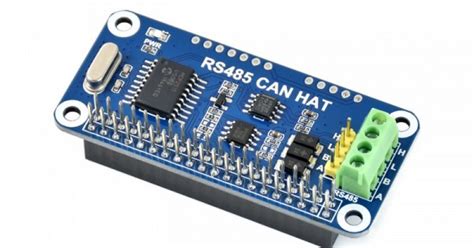 Buy Waveshare RS485 CAN HAT for Raspberry Pi, MCP2512 + SN65HVD230 ...