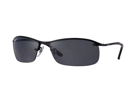 Ray Banmens Rb3183 Sunglasses Black Frame Solid Black Lens | Desertcart ...