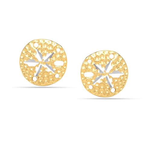 LeCalla - Buy 925 Sterling Silver 14K Gold-Plated Ocean Sea Life Stud ...
