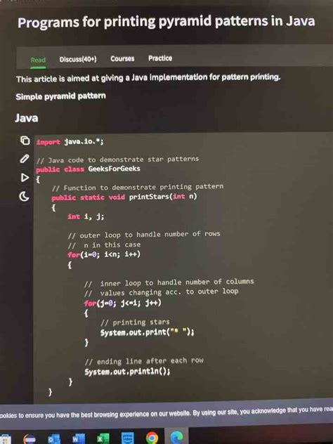 Java Pyramid Patterns 的图像结果