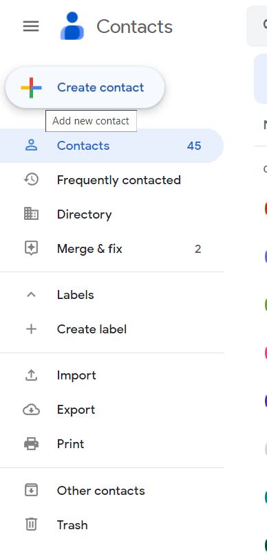 Google Contacts Tutorial Video 的图像结果