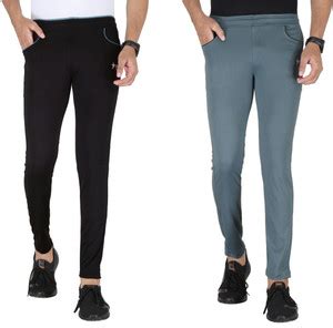 STAR THE VISION Solid Men Black, Light Blue Track Pants - Buy STAR THE ...