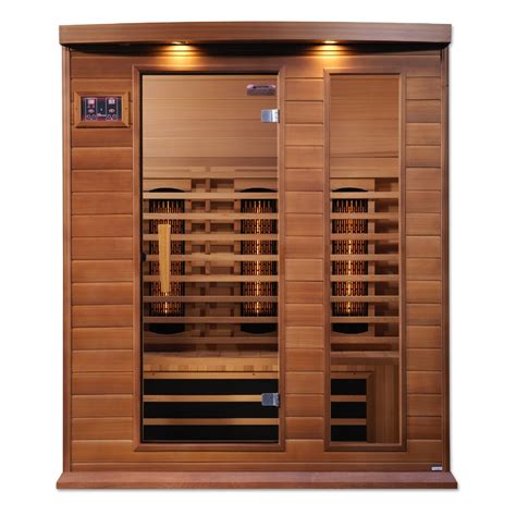 Maxxus 3-Person Full Spectrum Near-Zero EMF FAR Infrared Sauna MX-M306 – Select Saunas