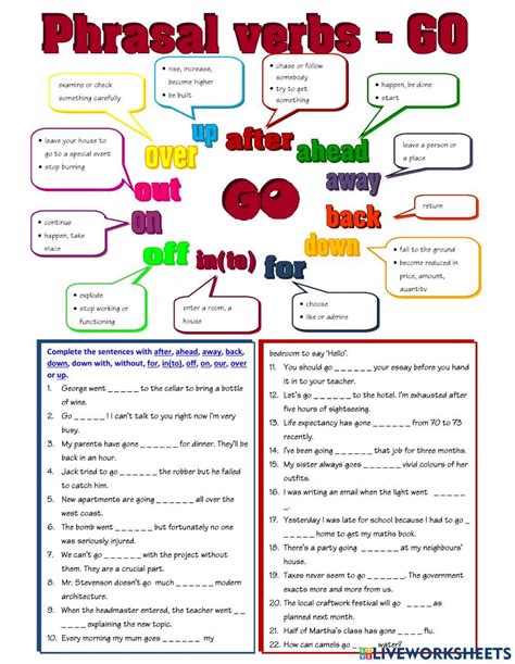 Go ESL Worksheet 的图像结果