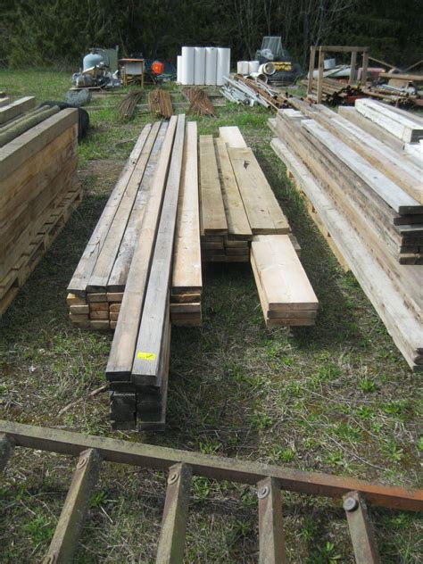 LG. LOT OF PRESSURE TREATED BOARDS: 2X10, 2X6, 2X4