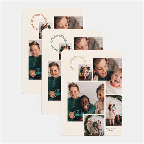 Merry & Bright Collage Card | Artifact Uprising