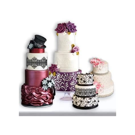 Buy Funshowcase Large Pre-Made Ready to Use Edible Cake Lace Leaf ...