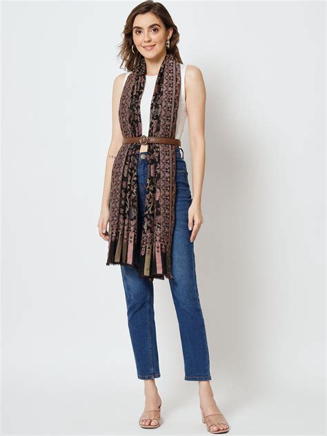 Kani woven Black Shawl – modarta