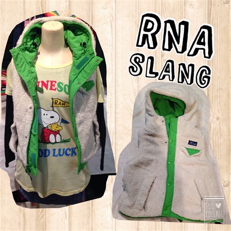 【used】RNA モコモコボアリバーシブルベスト | Galulu Music