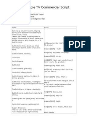 Image result for Ice Cream Advertisement Script