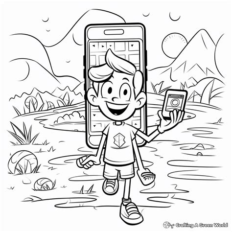 Phone Coloring Pages - Free & Printable!