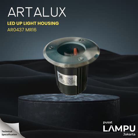 Jual Artalux AR0437 Lampu Lantai Kosongan MR16 uplight - Jakarta Pusat ...