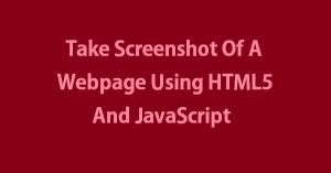 Image result for JavaScript ScreenShot