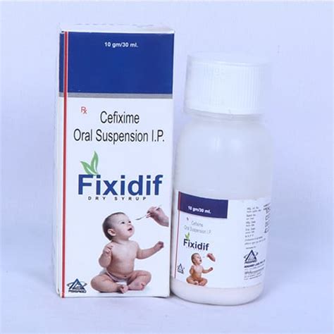 FIXIDIF Dry Syrup Asgard Labs Pvt. Ltd.