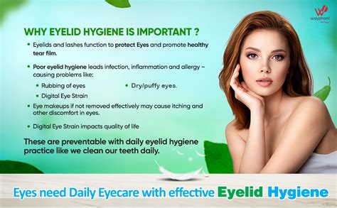 Waypham - Oculeaf Eyelid Wipes - Natural Tea Tree Oil, For Daily Eyelid ...