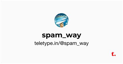 @spam_way — Teletype
