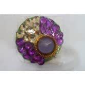 Buy Floating Candle and Diya (Purple and Golden) Online at Low Prices ...