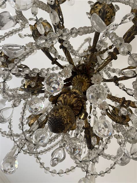 Crystal and Gold Traditional Chandelier From the Pierre Hotel NYC - Etsy