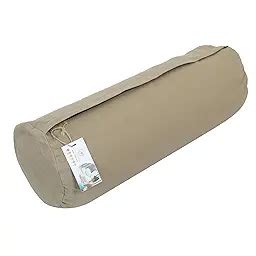 Buy Yoga Bolster for Iyengar Yoga with Premium Cotton Washable Cover ...