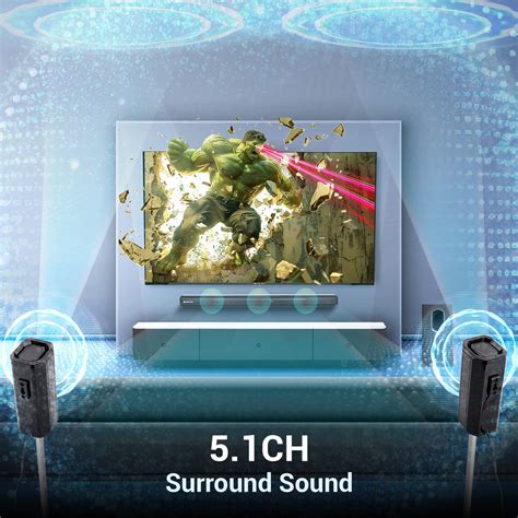 Zebronics Juke Bar 7600 300W Soundbar with Wireless Subwoofer